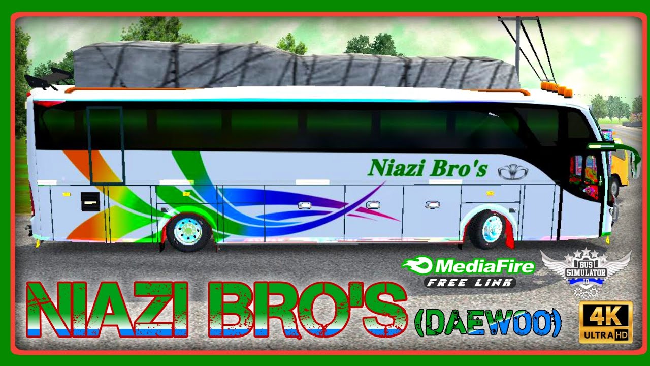Niazi Bro's Free Livery || JB2 Bussid Skins || NRR