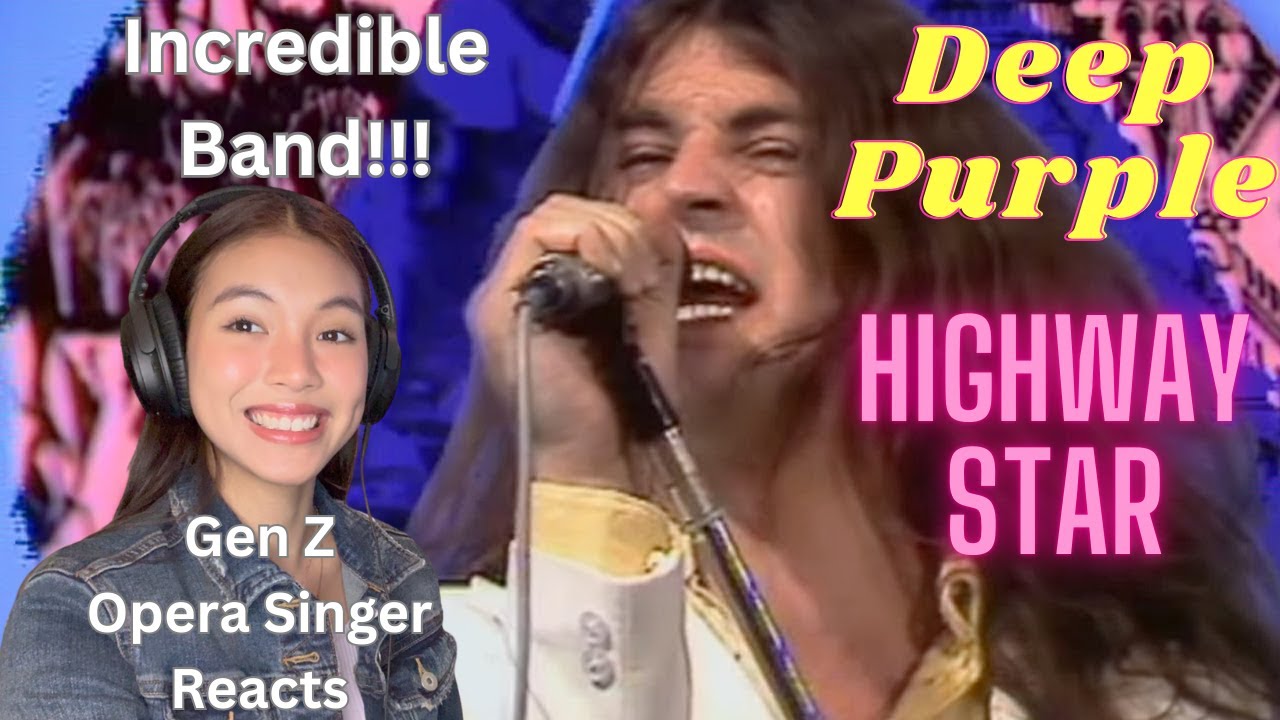 Gen Z Opera Singer Reacts To Deep Purple - Highway Star