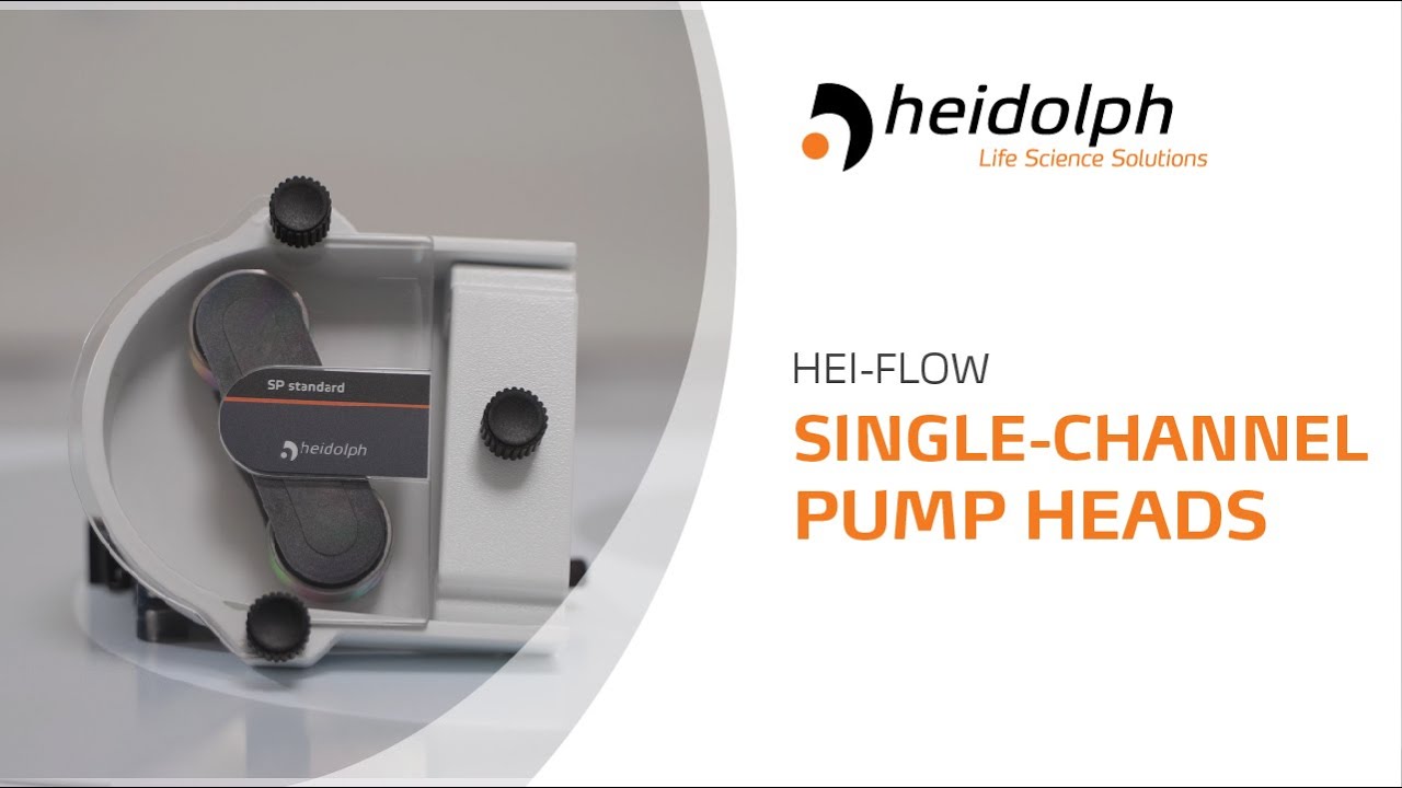 Single-Channel Pump Heads - Hei-FLOW Peristaltic Pumps