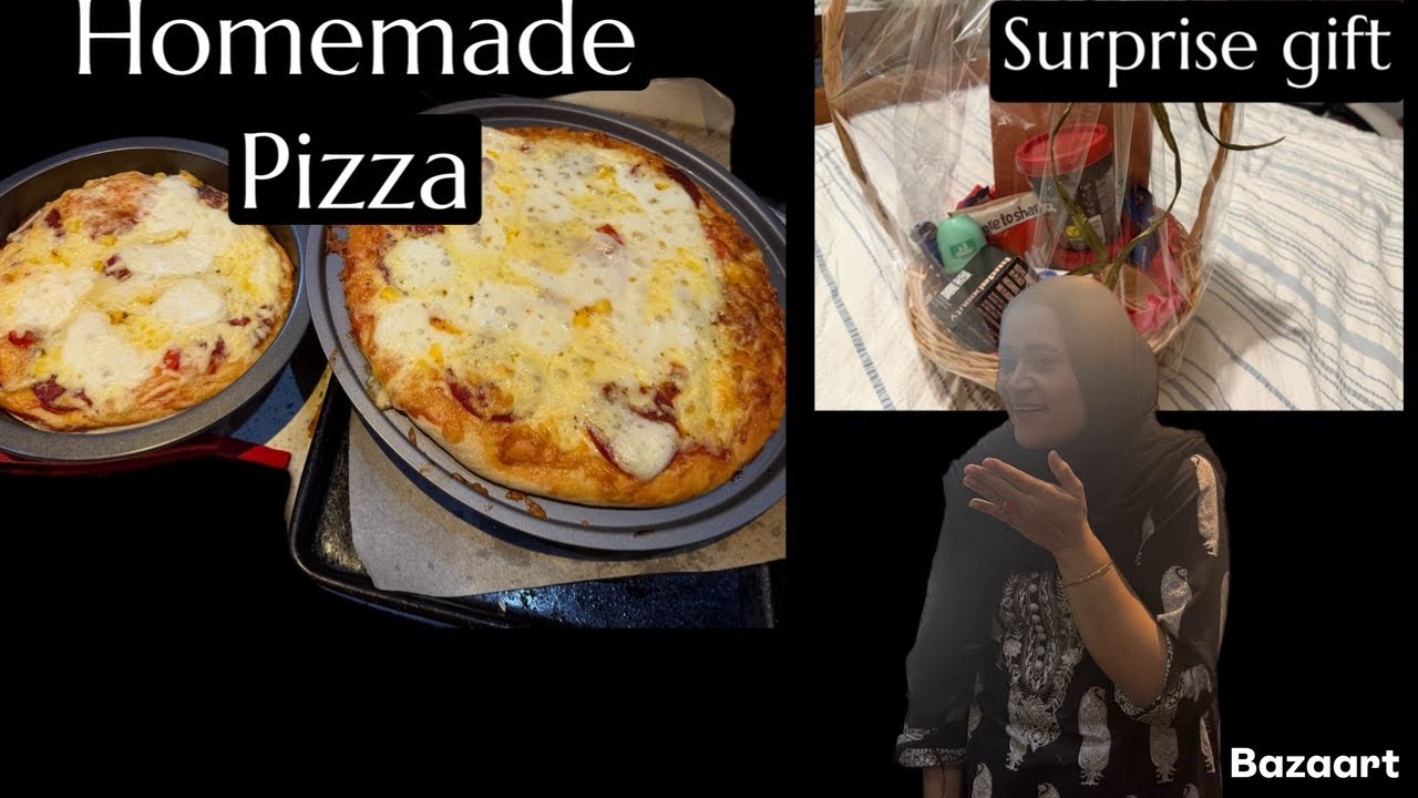 3RD Roza Alhamdulillah || Homemade Pepperoni pizza || Aor Kis Keliy Surprise Gift ||@ghazaljawad ￼