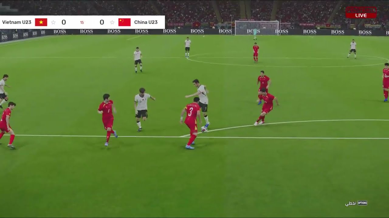 🔴 TRỰC TIẾP u23 Việt Nam vs trung quốc u23 || Cúp bóng đá châu Á AFC U23 - simulation efootball