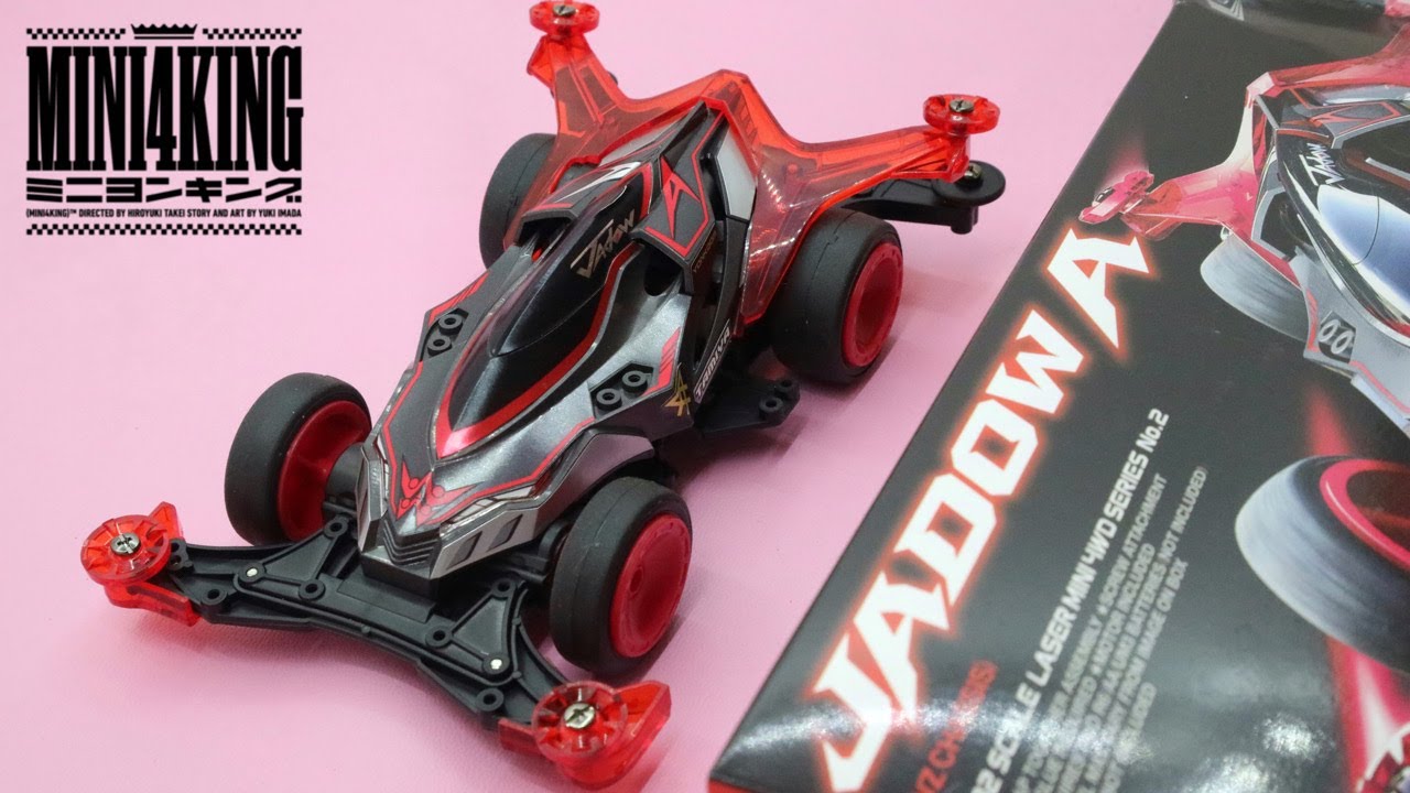 TAMIYA JADOW A LASER MINI 4WD SERIES KEDUA #MINI4KING UNBOXING