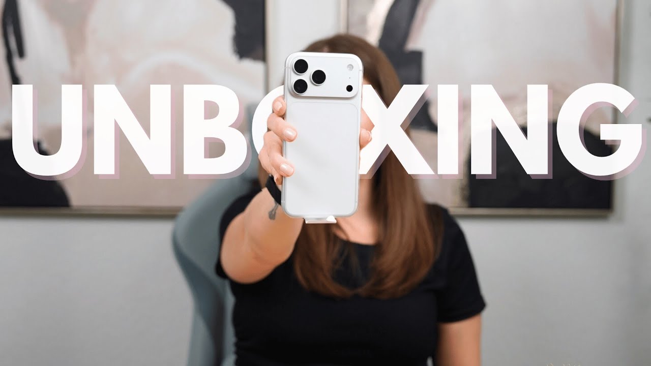 Распаковка и первый взгляд на iPhone 17 Pro Max Silver
