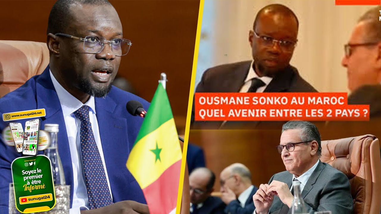 Maroc: le premier ministre Ousmane Sonko rencontre la communauté Sénégalaise