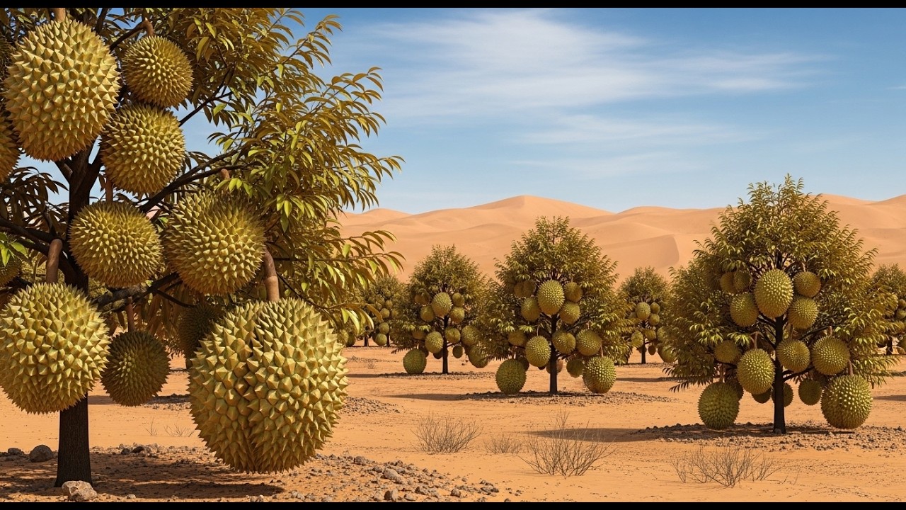 Green Gold Turning the Desert into a Durian Paradise