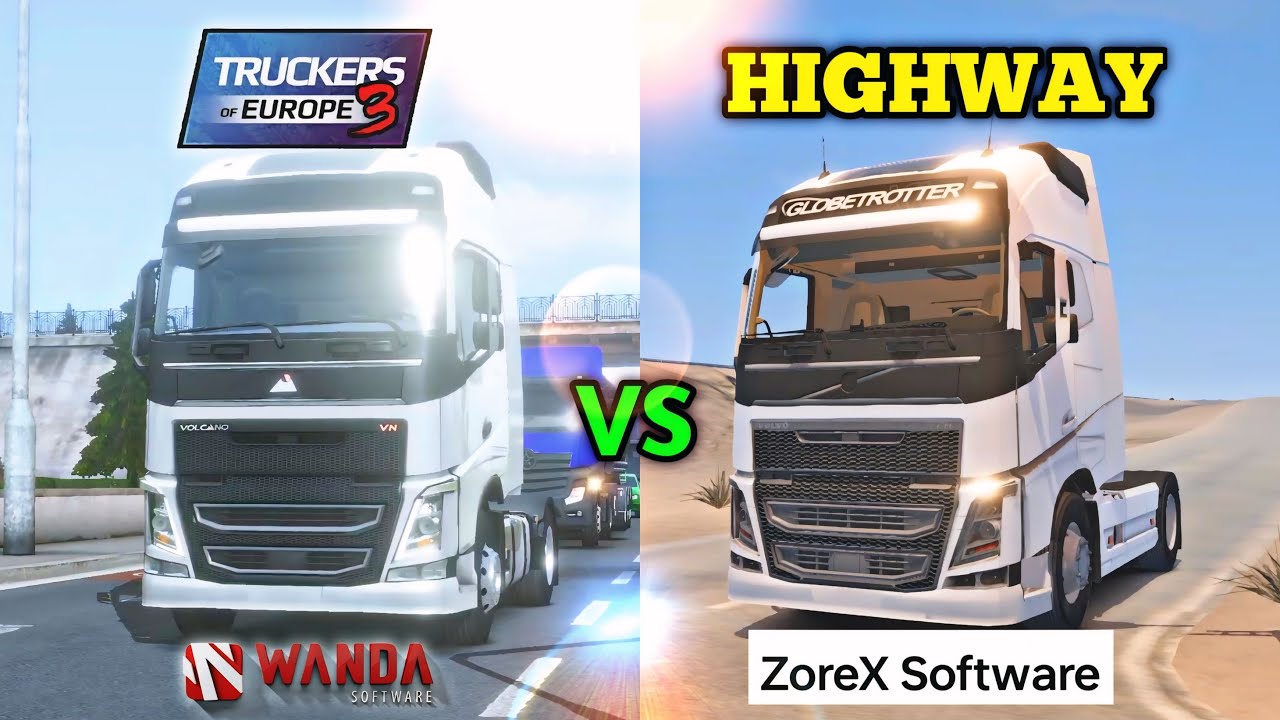 🚚Truckers of Europe 3 vs Truck Simulator Highway - Worthy Opponent!😳