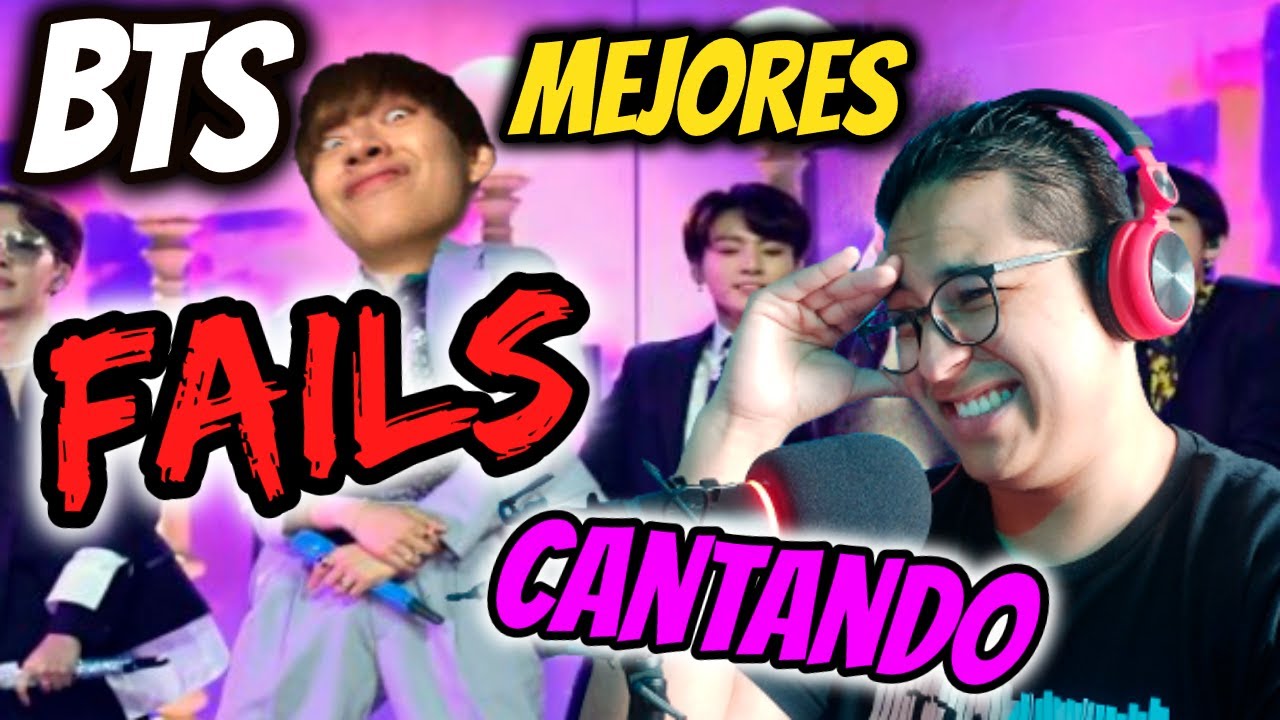 Mejores FAILS de BTS CANTANDO! | Gallos, Errores etc...