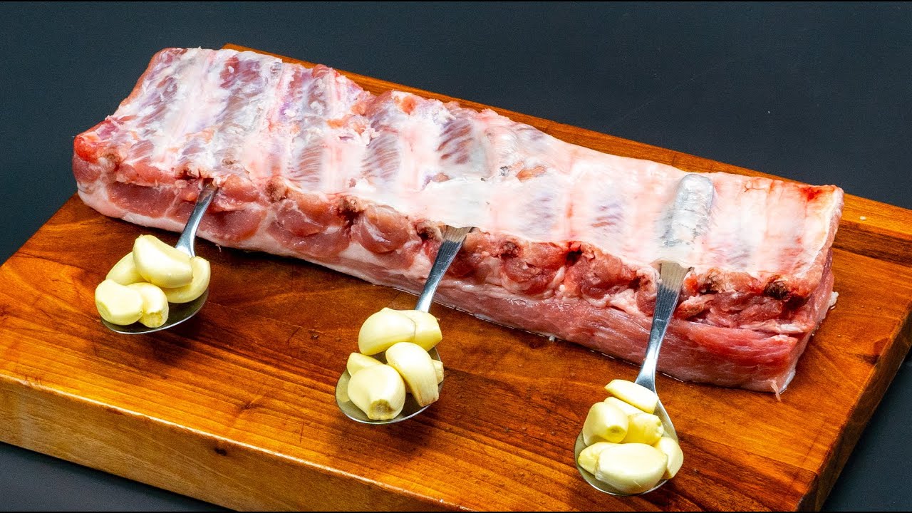 Трюк «украденный» из известного ресторана! Самые вкусные и нежные ребрышки