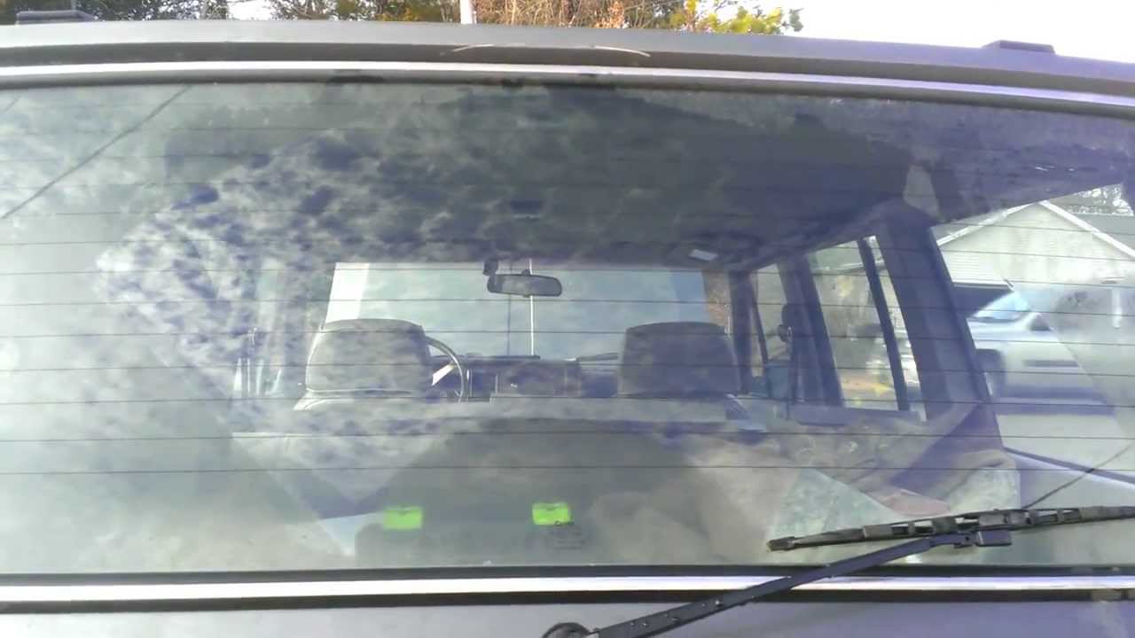 89 Cherokee Rear Wiper Assembly Replacment