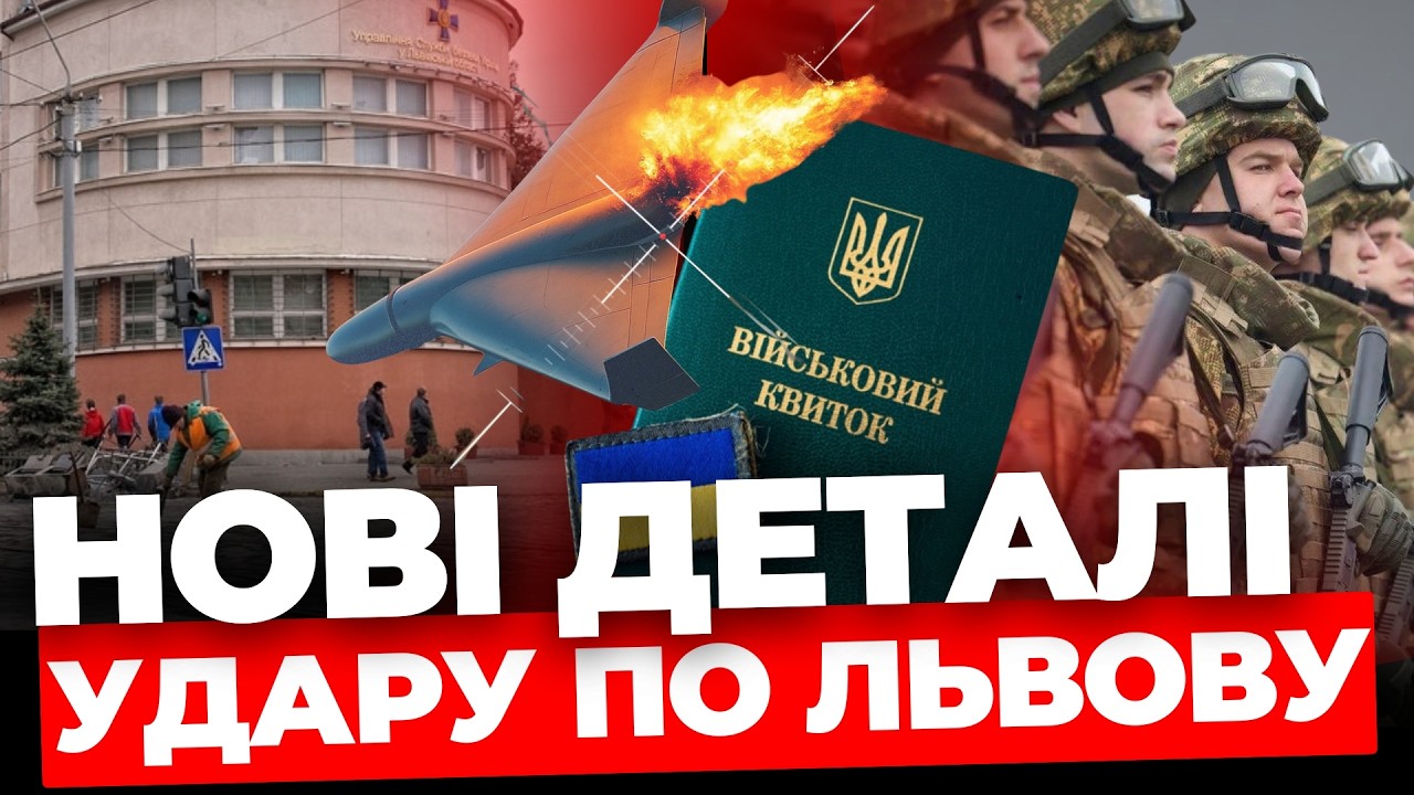 Шахедом по СБУ у Львові І Обстріл ТЦК І посилення мобілізації СТУПАК