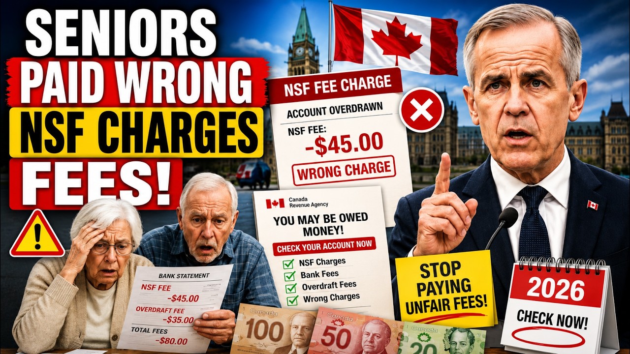 Your Bank Owes You Money Back &mdash; NSF Fees Canadian Seniors Should Never Have Paid