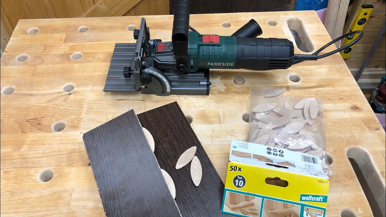 Biscuit Jointer PARKSIDE PFDF 900 By Teo Priceputul