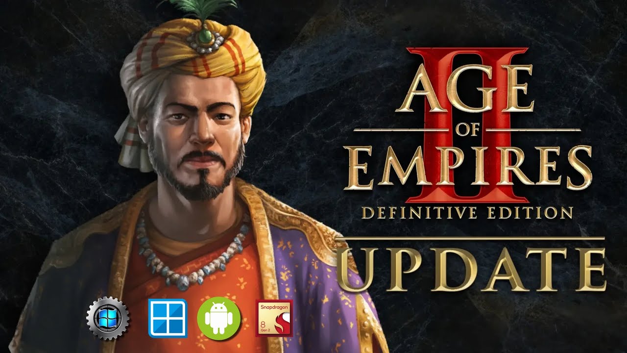 Age of Empires 2: Definitive edition v141935 on Android. Winlator Glibc mod 7.1.5. Snapdragon 8gen2.