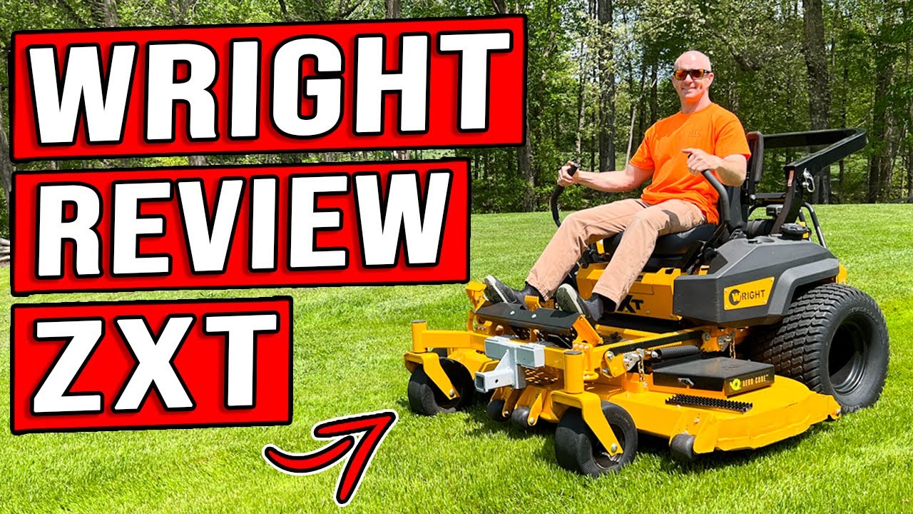 САМАЯ БОЛЬШАЯ ГАЗОНОКОСИЛКА, КОТОРУЮ Я КОГДА-ЛИБО ВИДЕЛ [WRIGHT ZXT 40 Л.С. ЗВЕРЬ!]