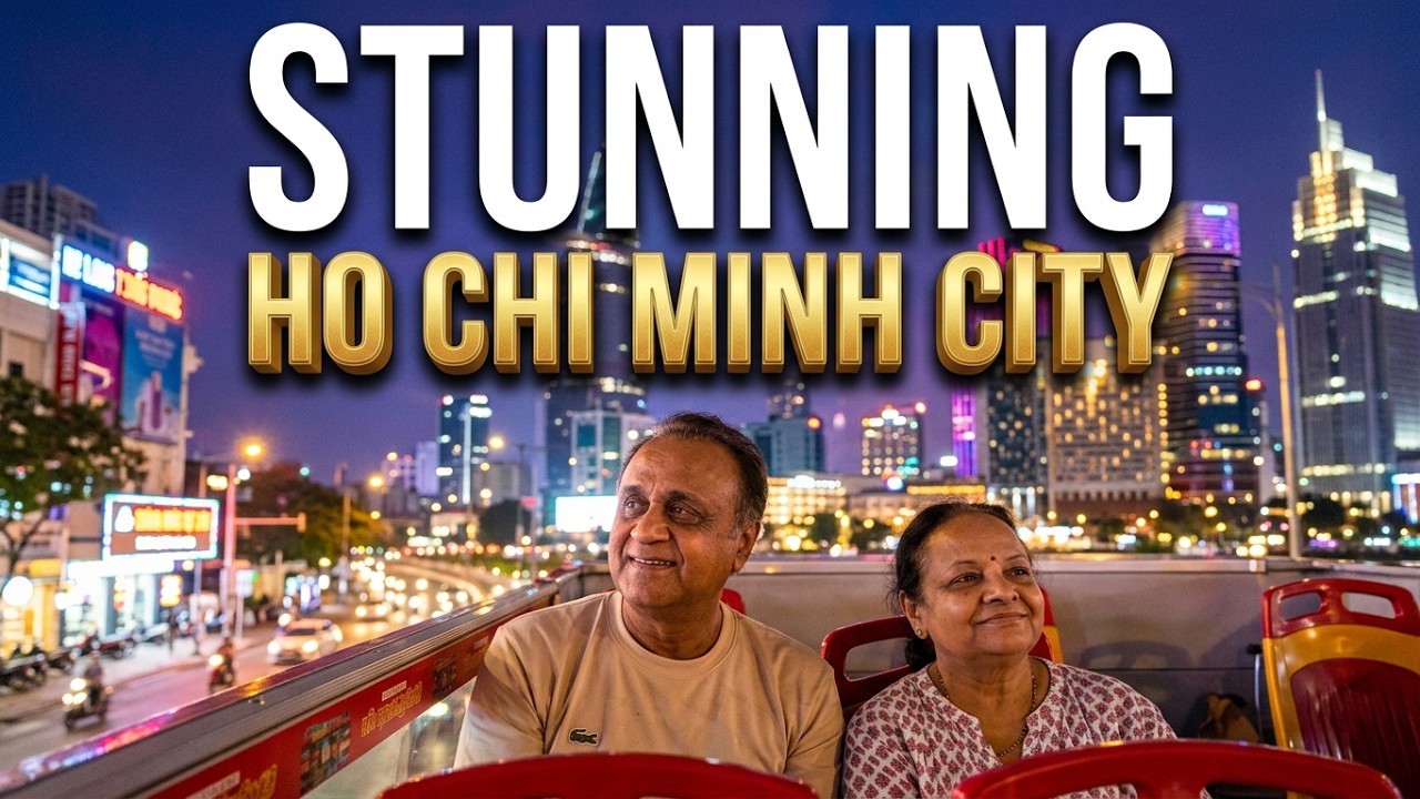 Hop-on Hop-off BUS tours, Ho Chi Minh City Vietnam!