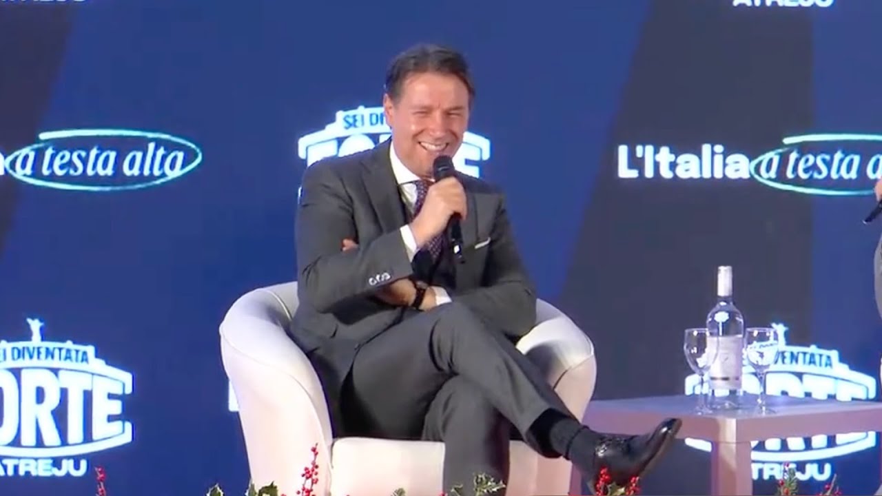 Giuseppe Conte intervistato ad Atreju | 13/12/2025