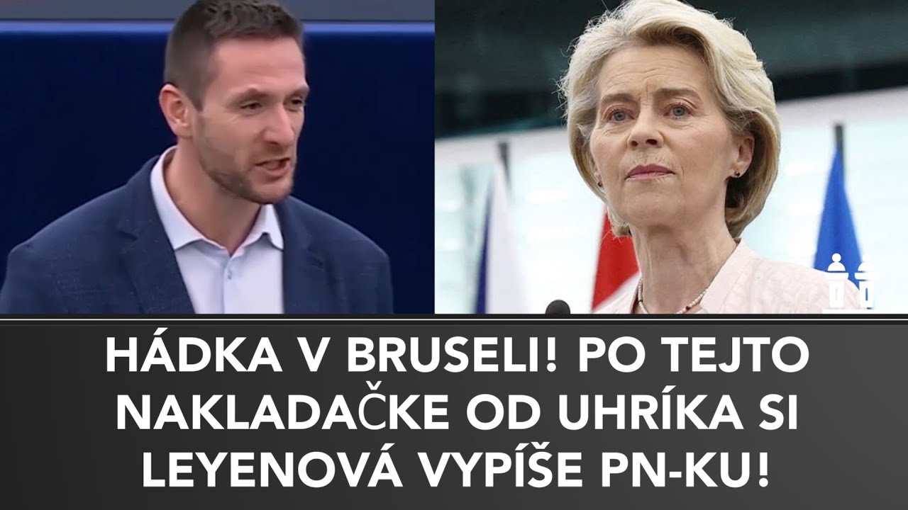 UHR&Iacute;K V TOP FORME - LEYENOV&Aacute; chcela preru&scaron;iť jeho PREJAV! TOTO jej chrstol priamo do tv&aacute;re!