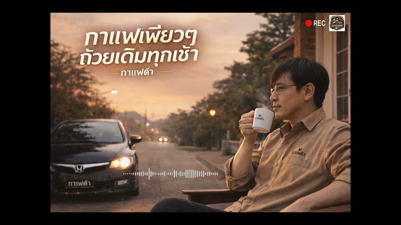 กาแฟเพียวๆถ้วยเดิมทุกวัน แนวสบายๆผ่อนคลาย #citypop by ; ลุงกาแฟ