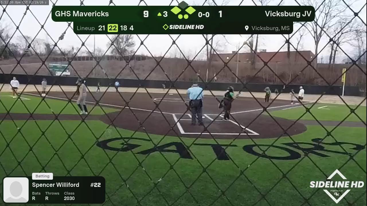 GHS Mavericks @ Vicksburg JV (2026.02.19)
