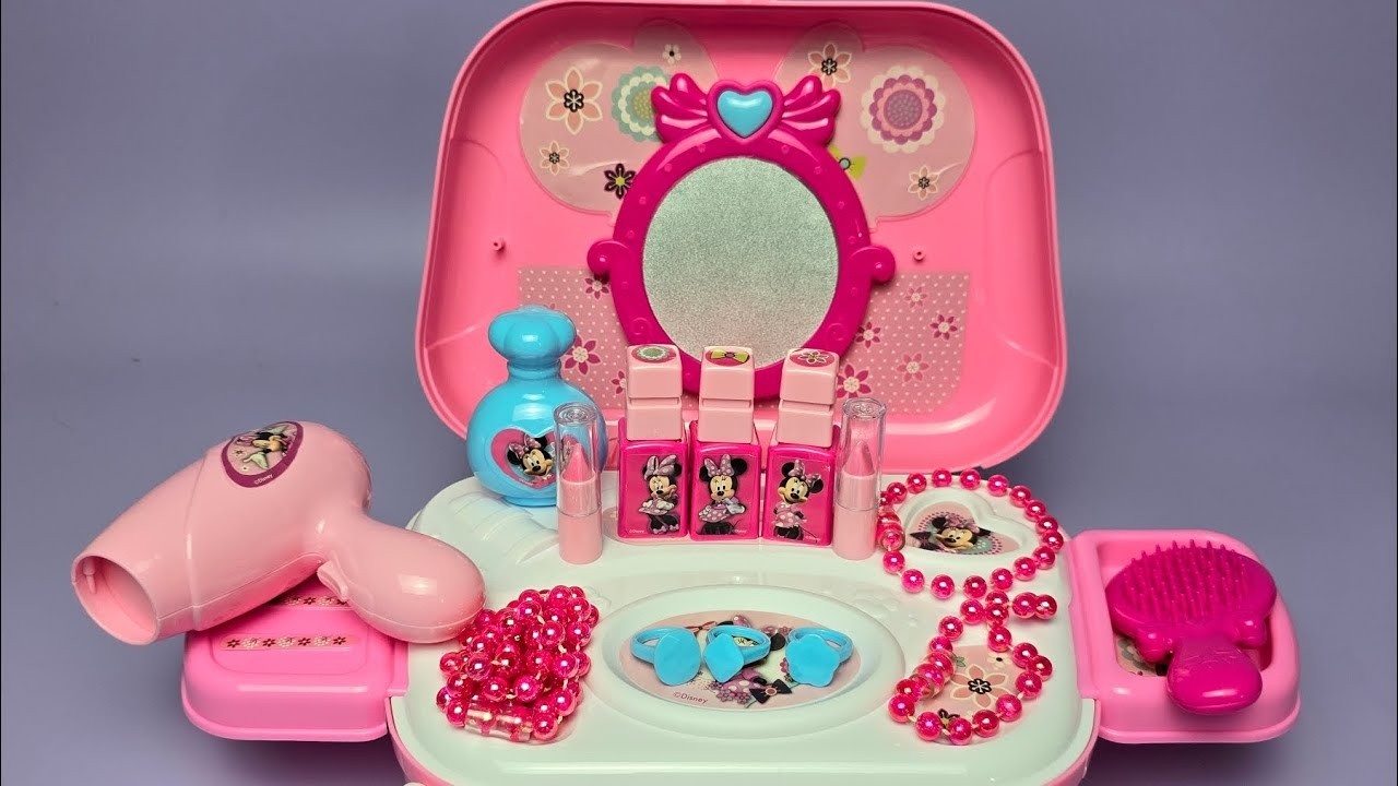 Disney Minnie Mouse Make Up Set Satisfying with Unboxing Compilation Toys ASMR