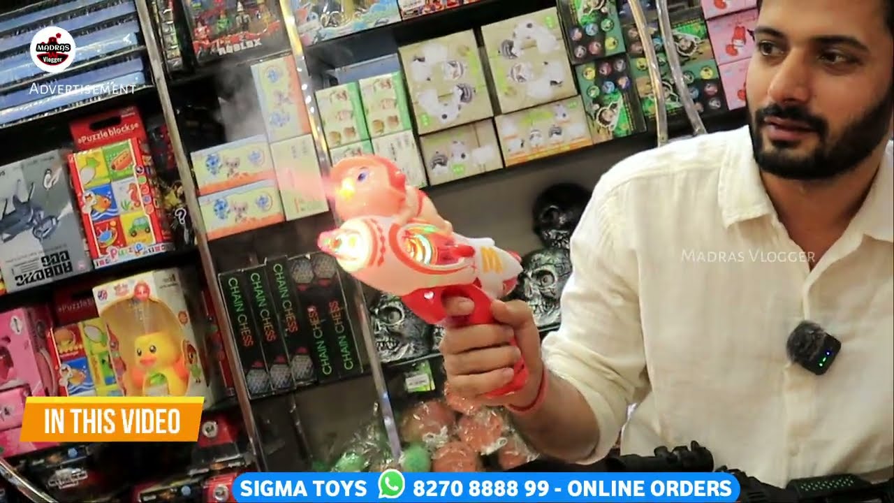 Sowcarpet Biggest Toys Shop, Latest Trendy Toys, Cheapest Best Toys, Toys Business Ideas in Tamil