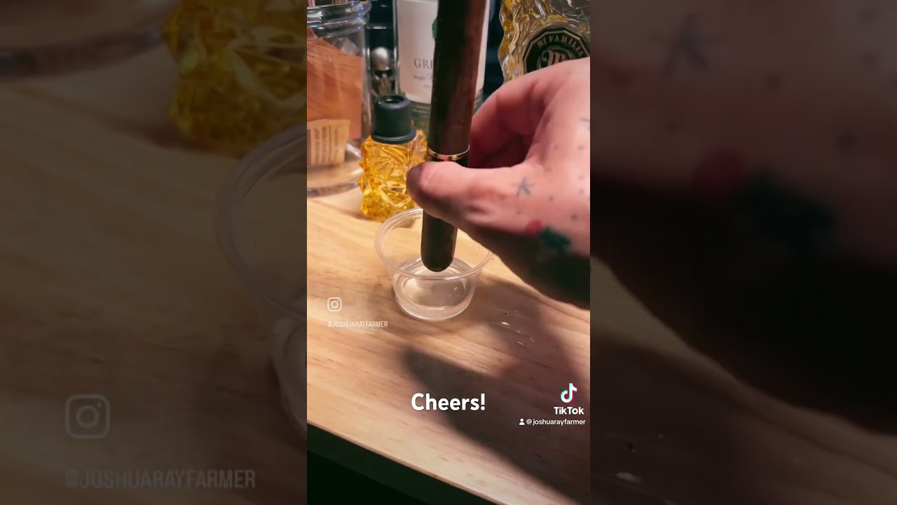 Tequila and a cigar&hellip; rubbing together! #cigars #cigarette_lover  #cigar