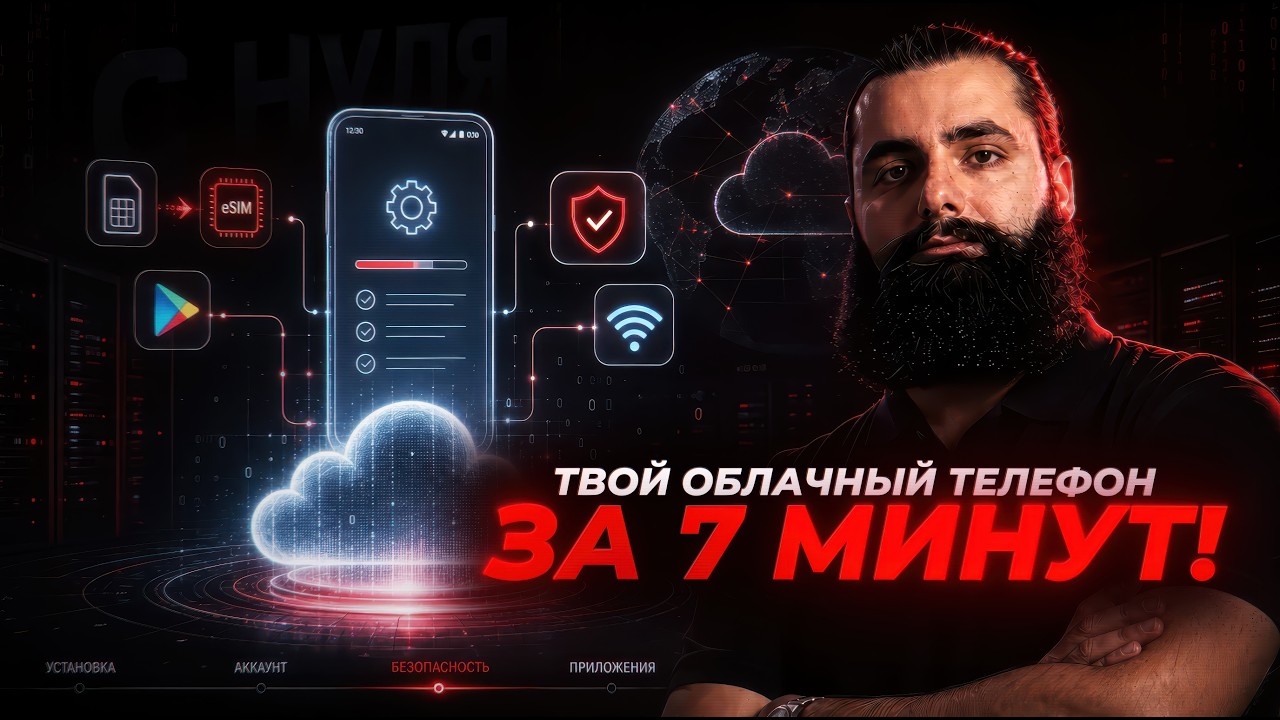 НАСТРОЙКА CLOUD PHONE С ПРОКСИ ДЛЯ АНОНИМНОСТИ В 2026 ГОДУ - ОБЛАЧНЫЙ СМАРТФОН ЗА $1