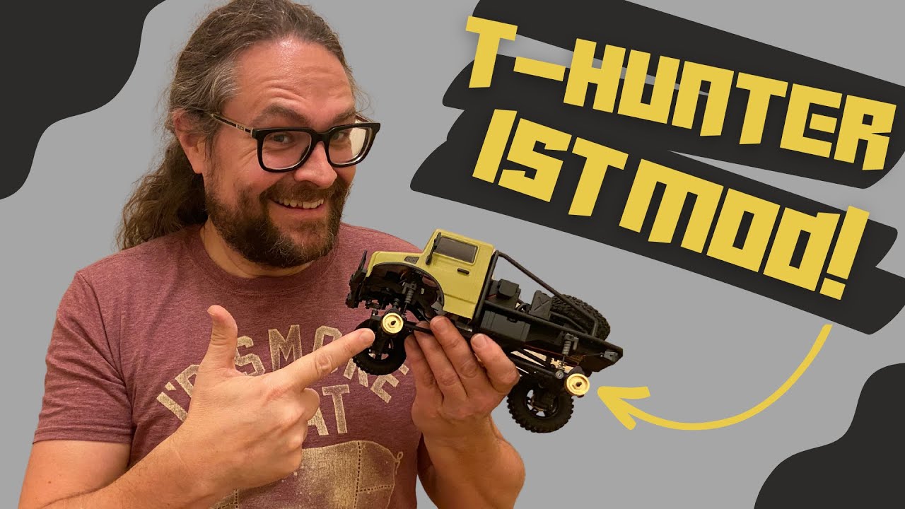 How to install brass hexes on the CR18P Trail Hunter RC crawler for better performance! #rc #crawler