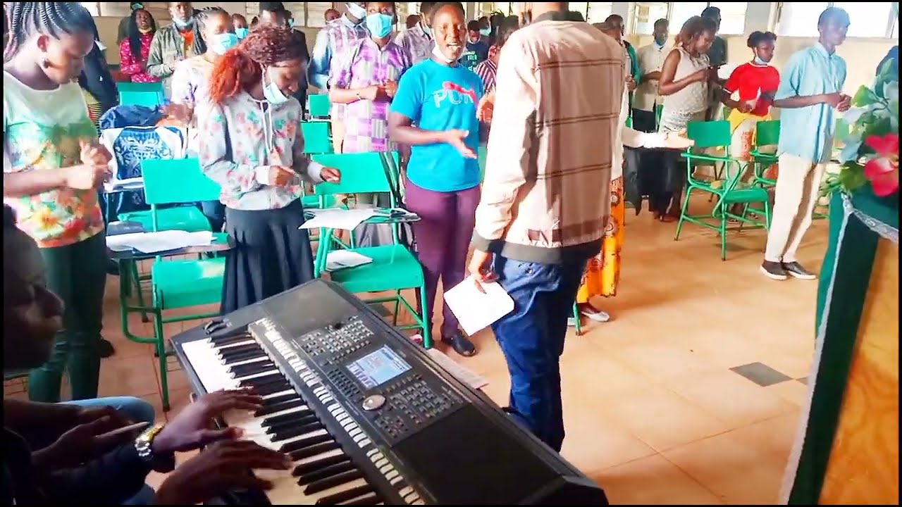 Apewe Sifa | perfomance by ST AUGUSTINE CSA ELDORET NATIONAL POLYTECHNIC CHOIR | Parto Organist