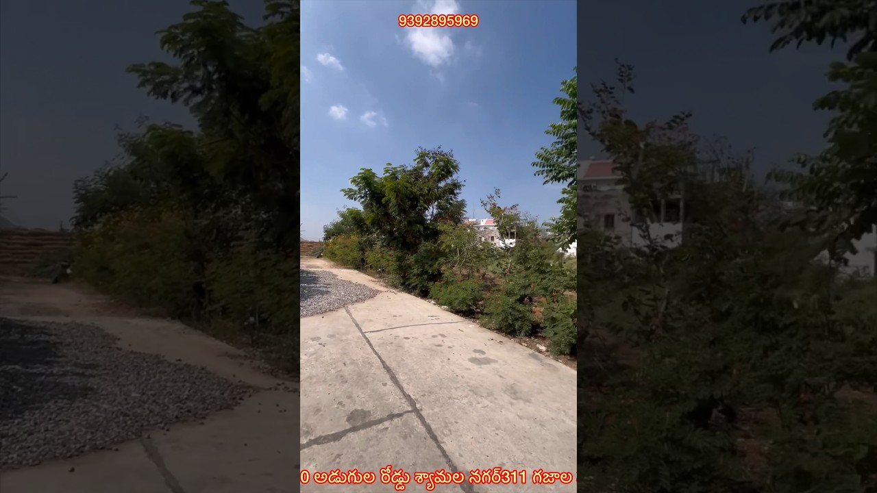 Guntur Shyamala Nagar Open plot for sale 9392895969