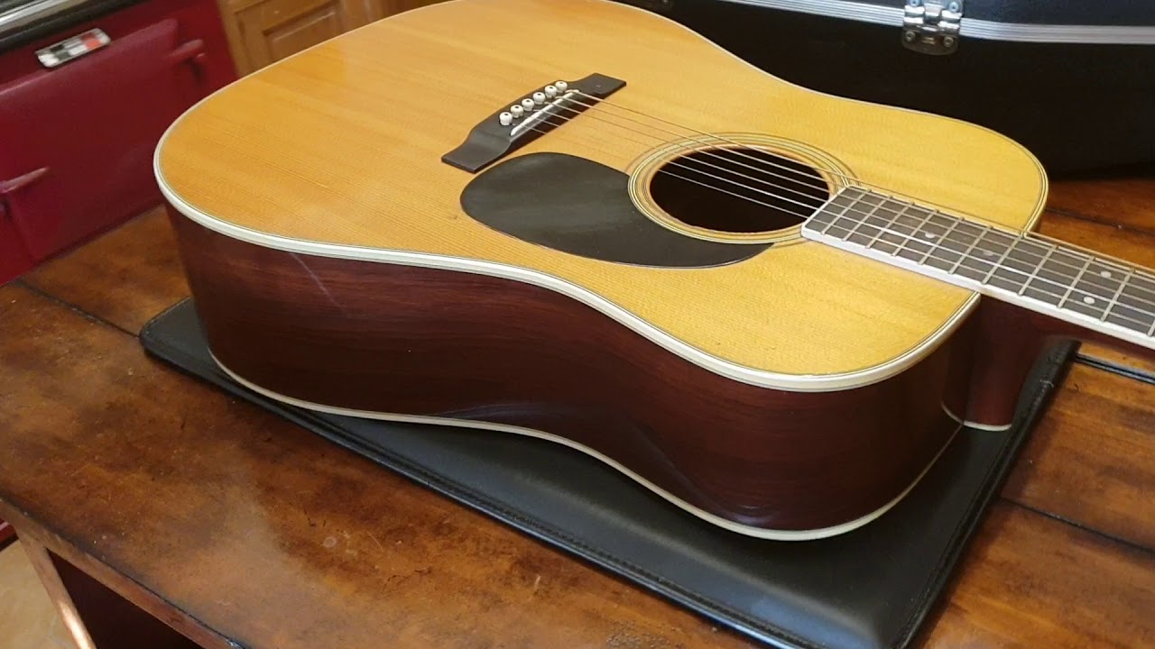 1979 MARTIN D-35 VINTAGE DREADNOUGHT ACOUSTIC D35 GUITAR UP CLOSE VIDEO REVIEW