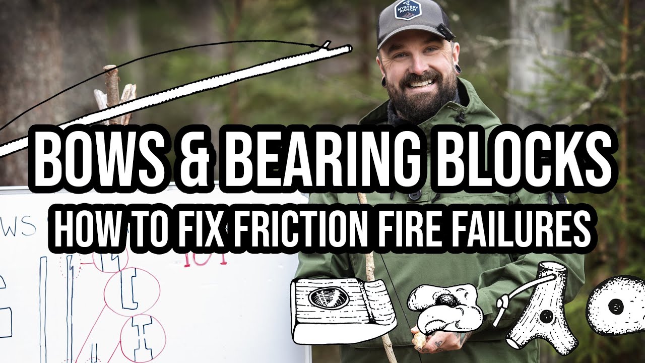 Bow Drill Friction Fire Troubleshooting - The Bow - Joe Price - Bushcraft & Wilderness Skills