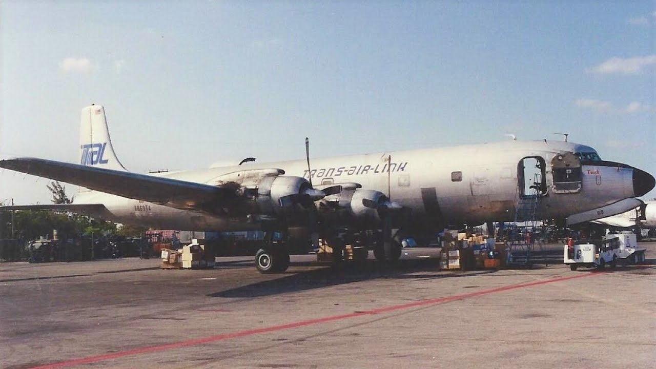 DC-7C FREIGHT: From Corrosion Corner through the Caribbean and Back 1992 Part 1 of 3