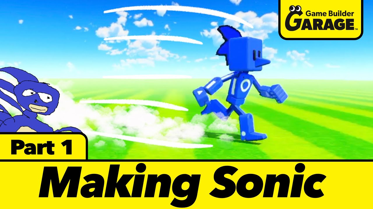 Let's Build Sonic in Game Builder Garage | Part 1 Spikes and Speed
