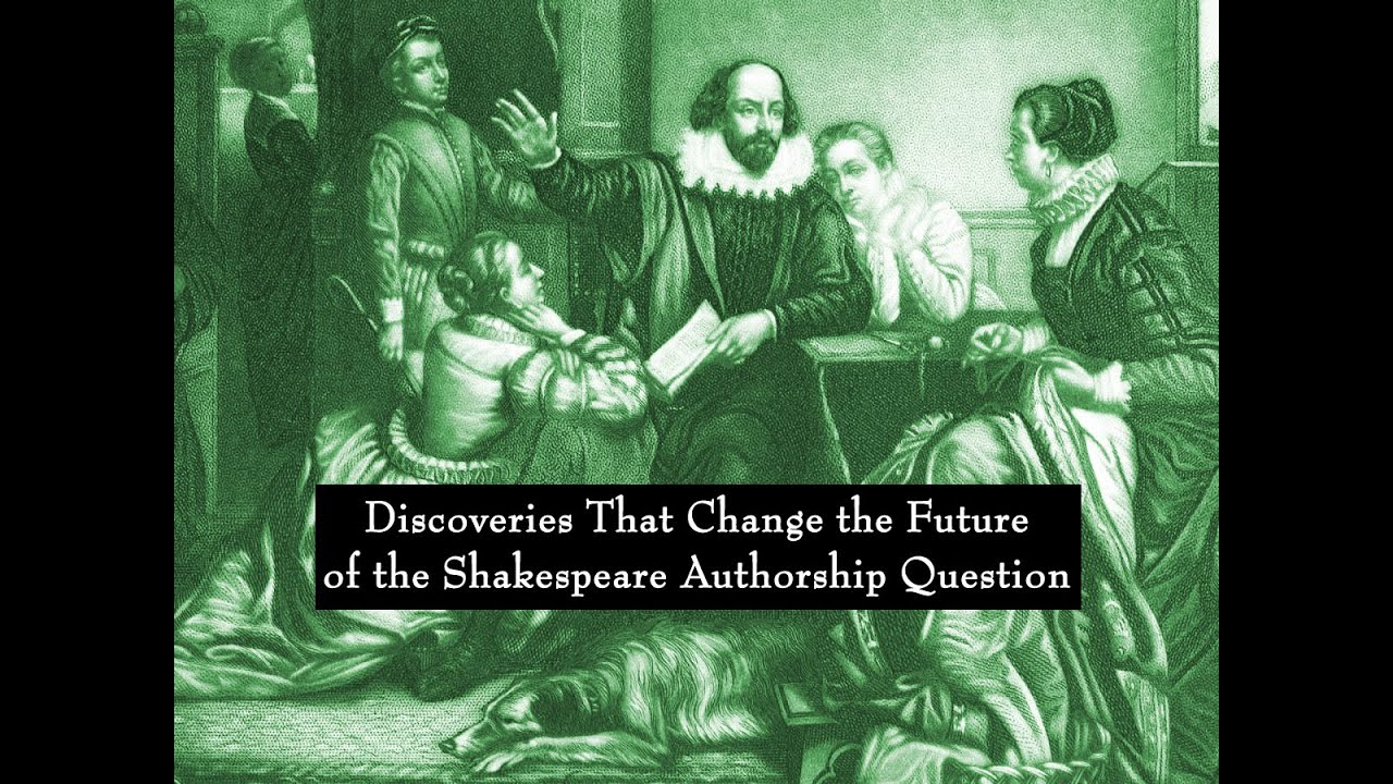 Sabrina Feldman: Discoveries that Change the Future of the Shakespeare Authorship Question