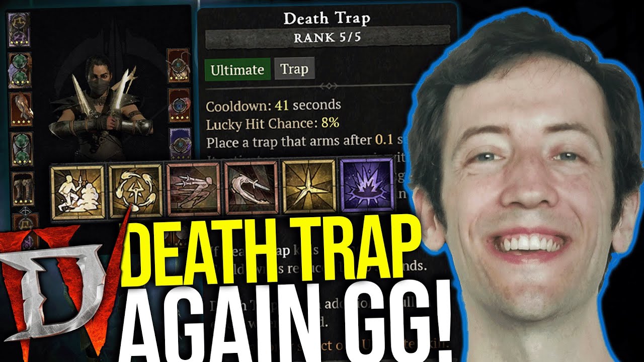 DIABLO 4 - DEATH TRAP ROGUE STILL GG in S9