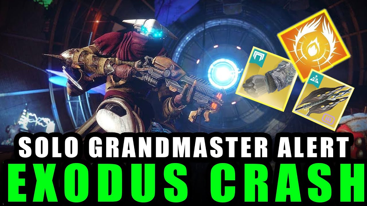 Solo Grandmaster Alert : Exodus Crash W/Winterbite Winter's Guile [Destiny 2 Renegades]