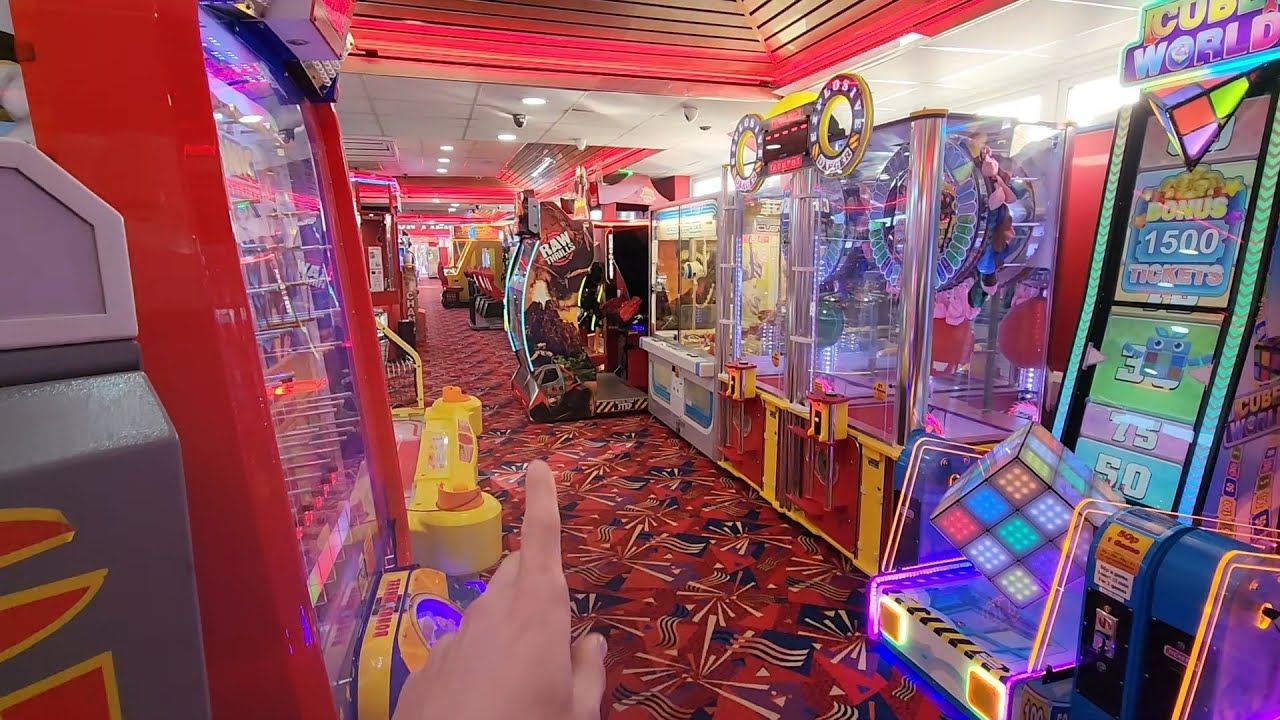 Туры по игровым залам — Paignton Pier Arcade (Пейнтон, Великобритания) 🇬🇧