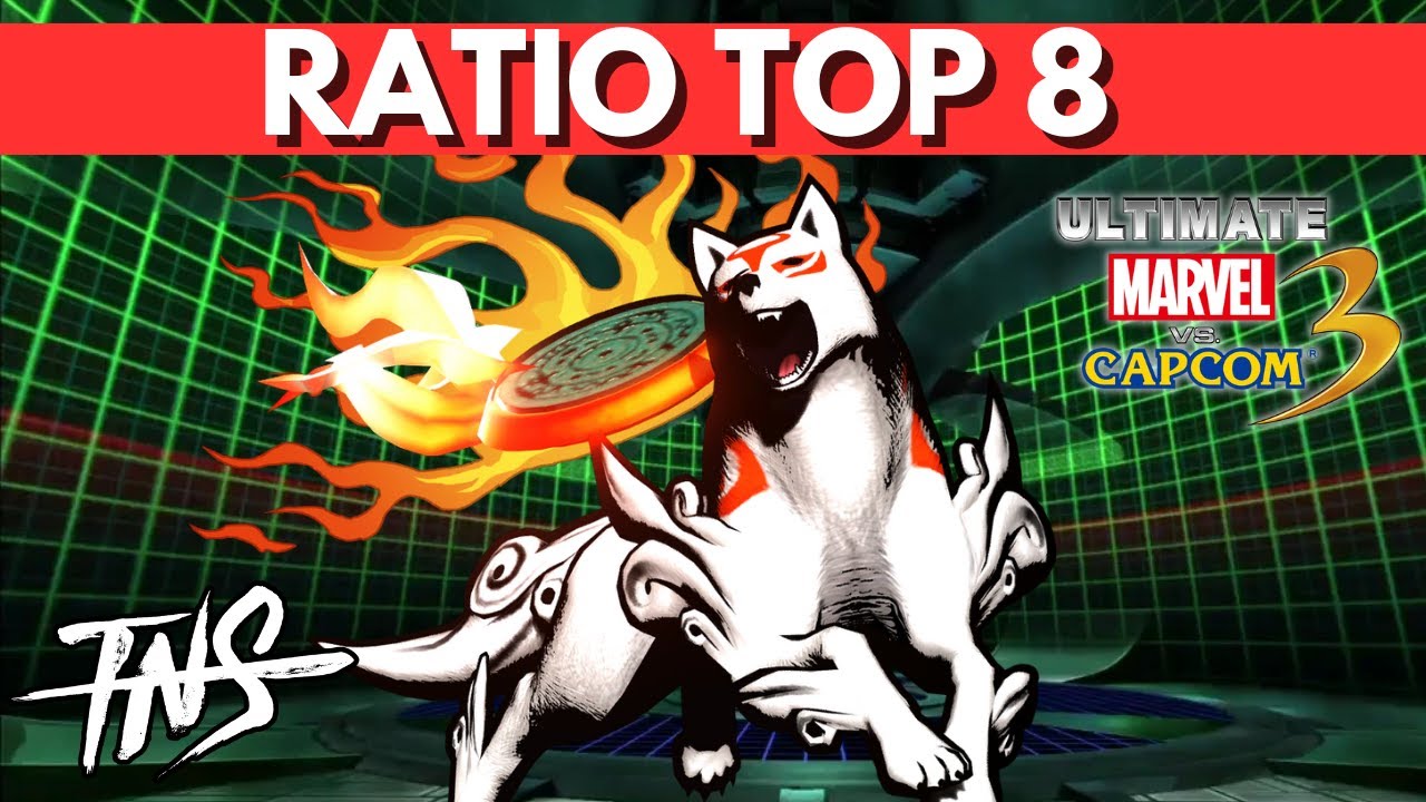 TNS UMvC3 RATIO TOP 8 (Amaterasu, Chris, Hulk, Deadpool, Viewtiful Joe) TOP 8 Tourney Marvel 3