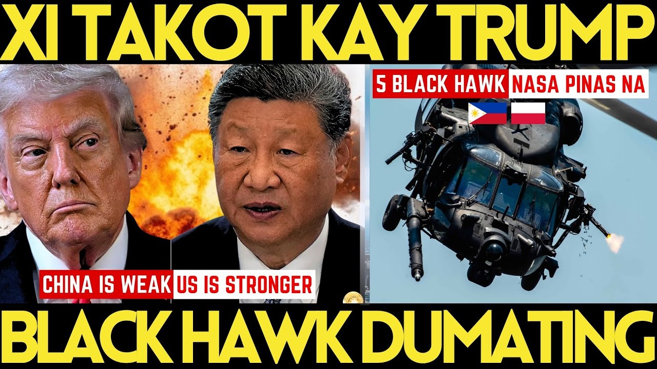 OIL AND GAS DRILLING SA WPS/PALAWAN, AMERIKA KINAKATAKUTAN NG CHINA, 5 BLACK HAWK DUMATING SA CLARK