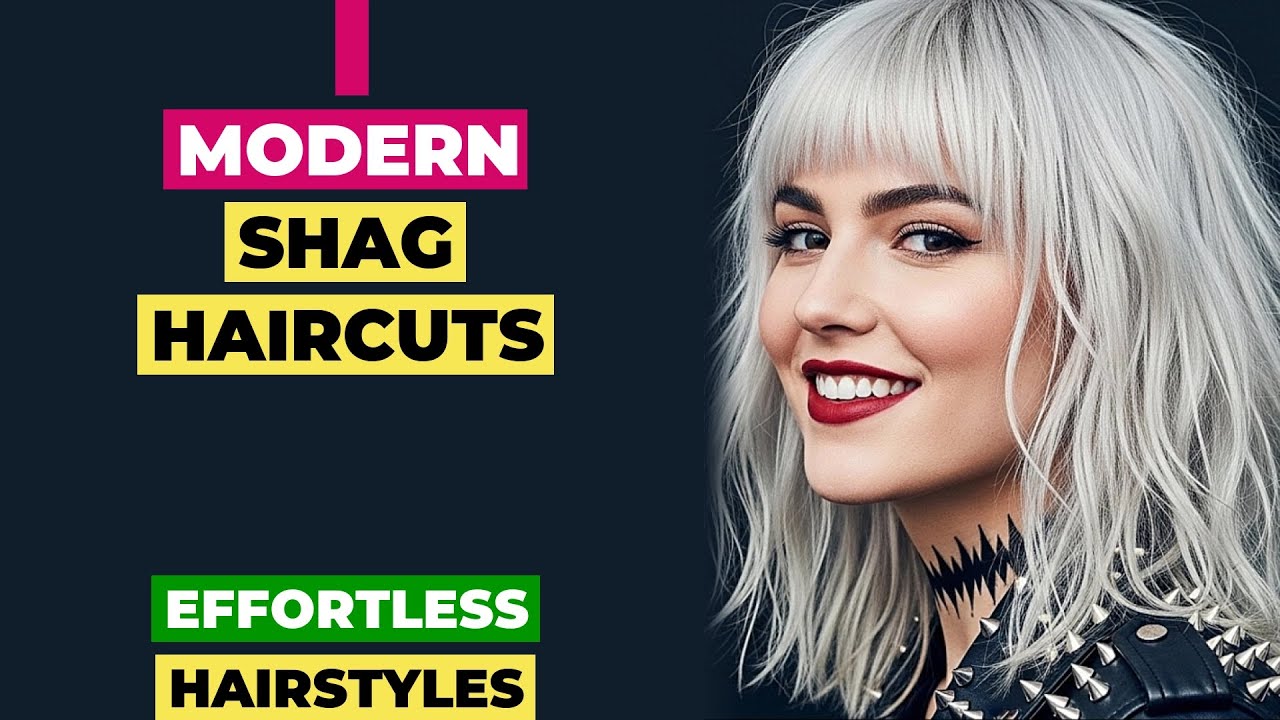 Modern Shag Haircuts: 10 Effortless Hairstyles Taking Over 2025