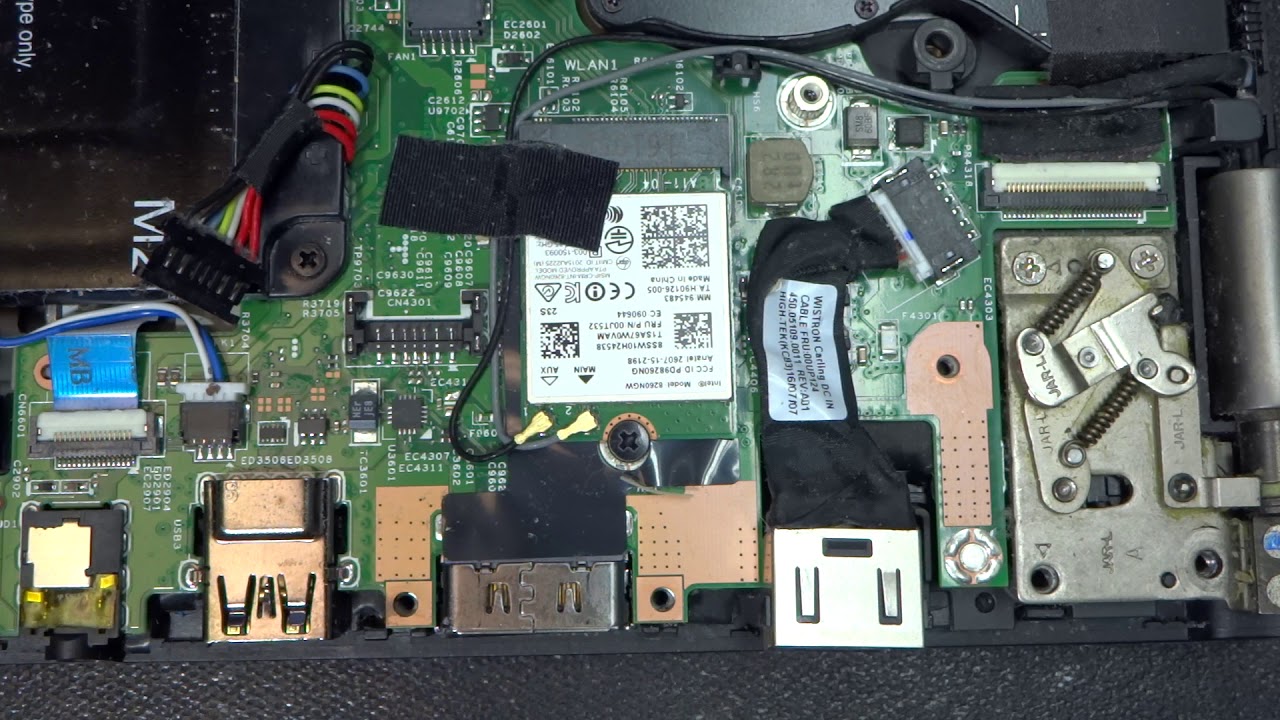Lenovo Thinkpad Yoga 14  Disassembly /DC jack replacement