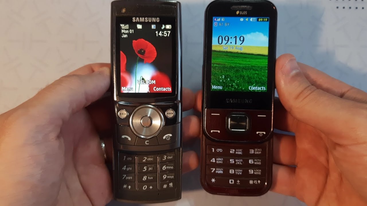 Incoming call & Outgoing call at the Same Time Samsung G600 + Samsung 3752