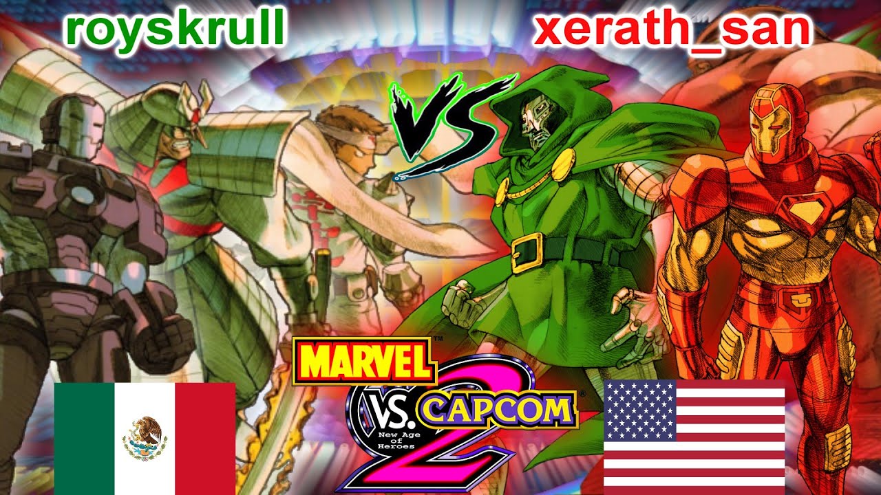 Marvel vs Capcom 2: New Age of Heroes - royskrull vs xerath_san