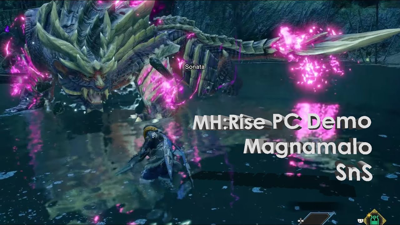 Magnamalo SnS Solo [MHR PC Demo]