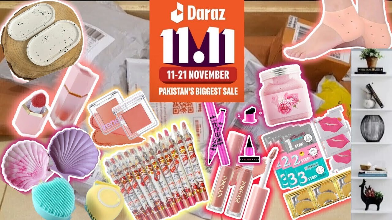 Daraz 11.11 Affordable shopping haul 🛍| Huge Daraz shopping haul🛍| Biggest Daraz sale of the year 🎉