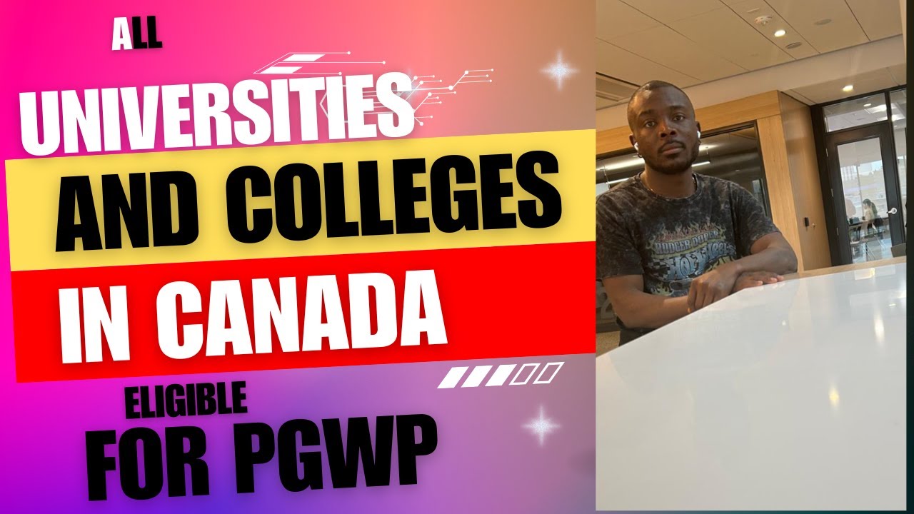all colleges and universities in Canada eligible for  PGWP #canada #internationalstudents #travel