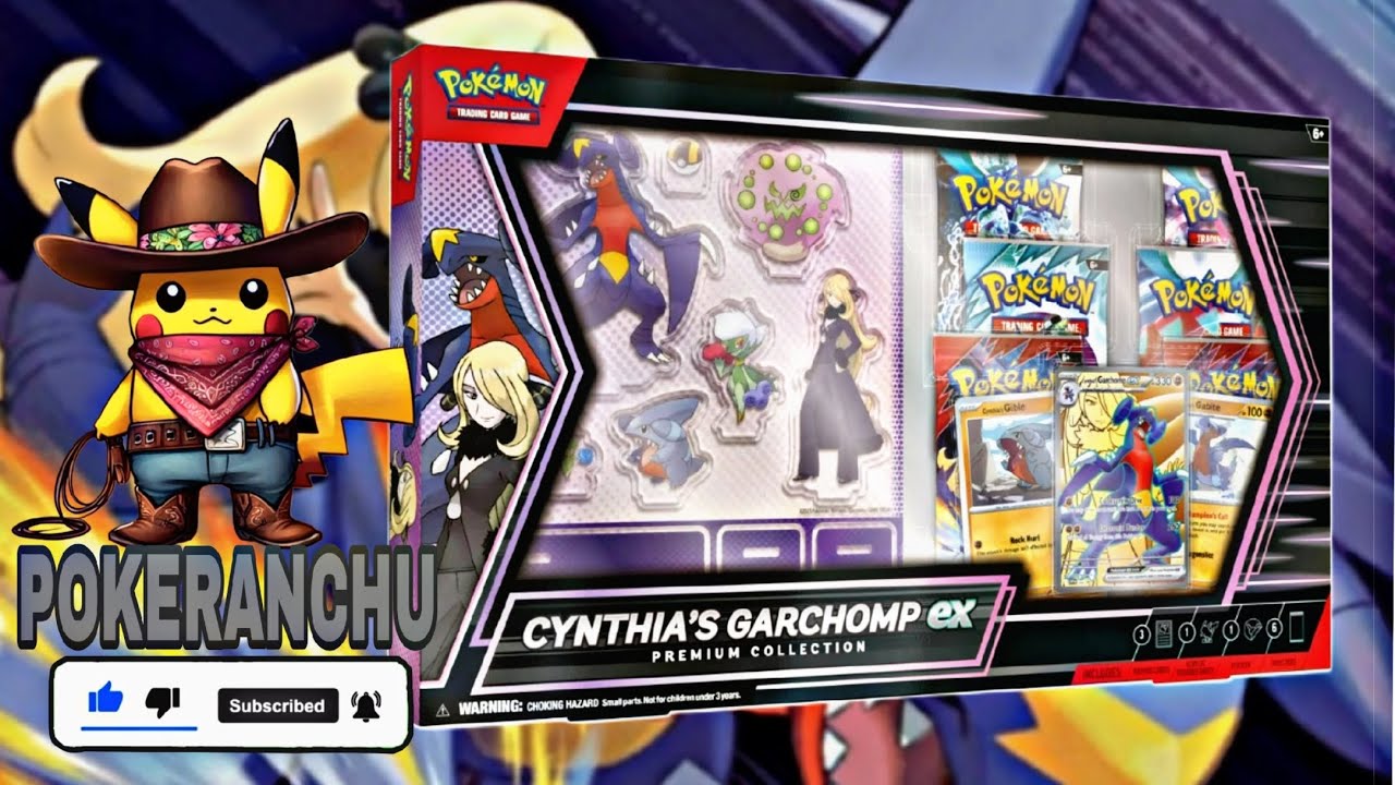Unbolsin Cynthia's Garchomp Ex Premium Collection