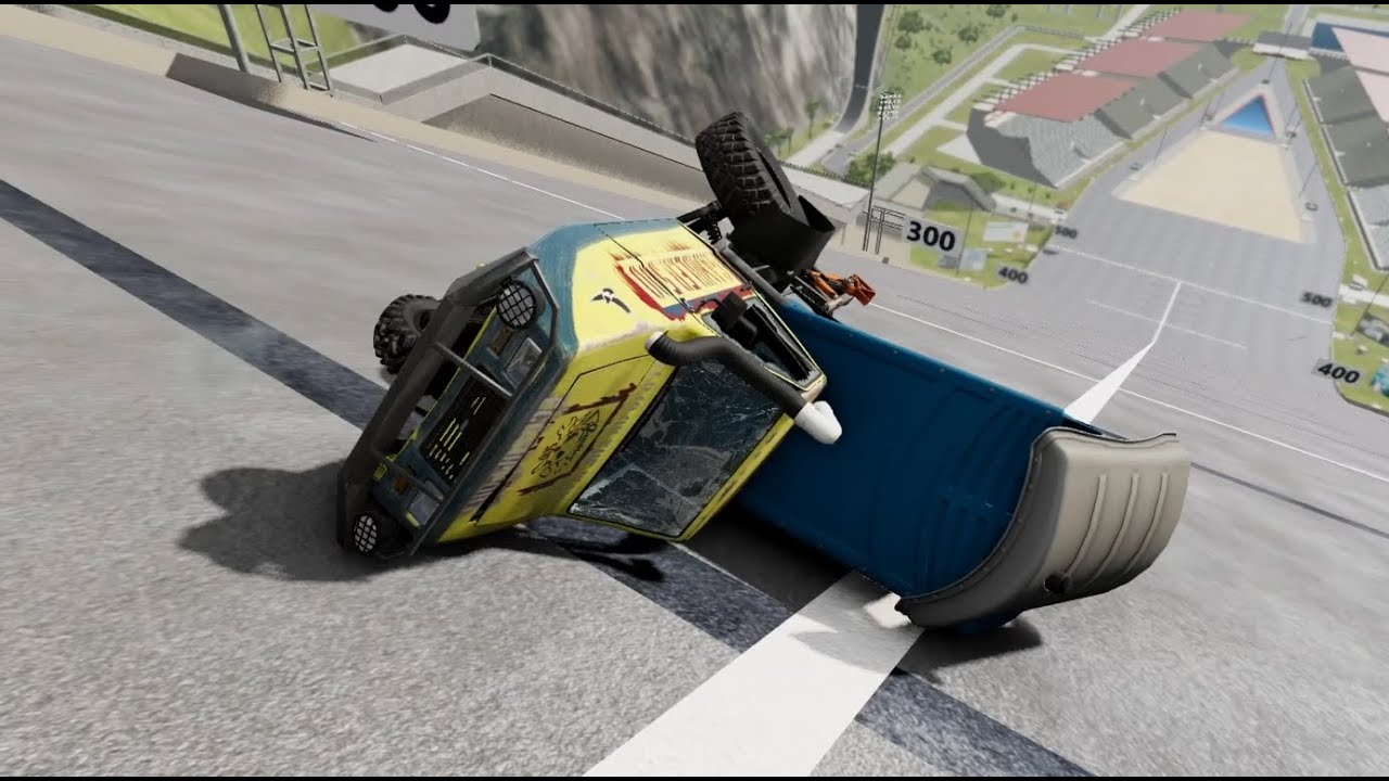 Mega RAMP Crash TEST 😂😨| BeamNG.drive