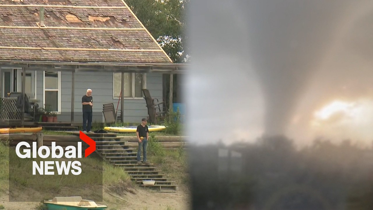 Tornado touches down, wreaks havoc at provincial park campground in Alberta